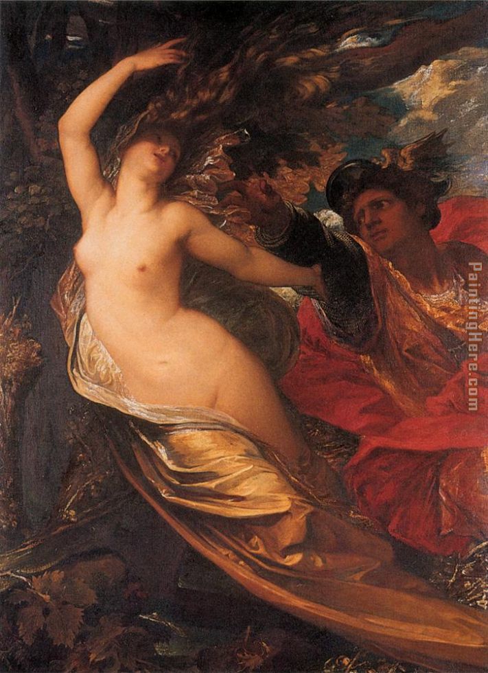 Orlando Pursuing the Fata Morgana painting - George Frederick Watts Orlando Pursuing the Fata Morgana art painting